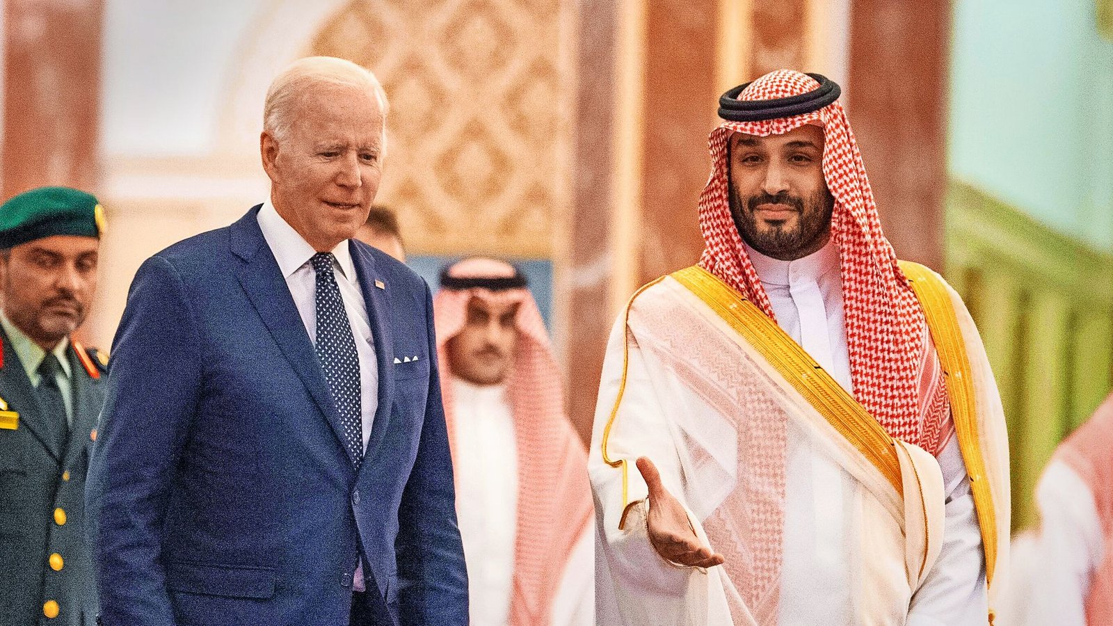 US-Präsident Joe Biden mit Kronprinz Mohammed bin SalmanFoto: imago/Xinhua