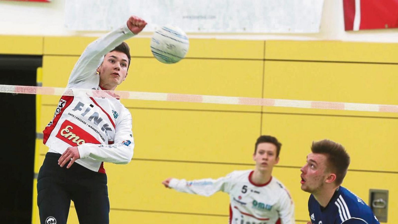 Johannes Jungclaussen hat bei der U-18-DM seinem deutlich älteren und größeren Kontrahenten Cedric Trinemeier Paroli geboten. Foto: Küppers