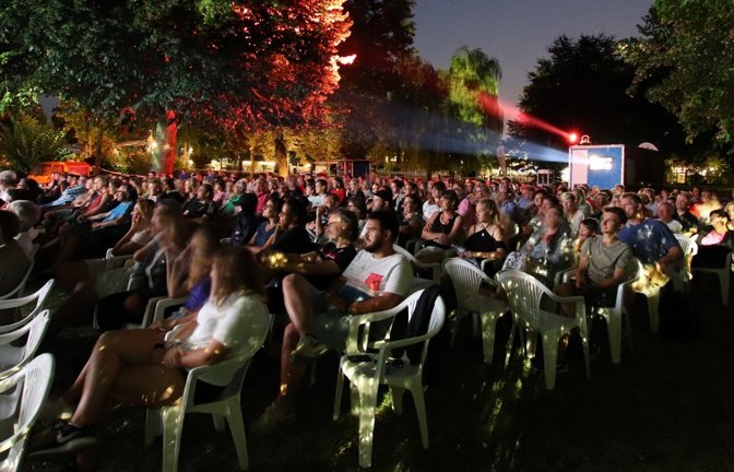 Im Schloss-Freibad in Sachsenheim zieht an zwei Abenden das Freiluft-Kino ein. <span class='image-autor'>Foto: p</span>