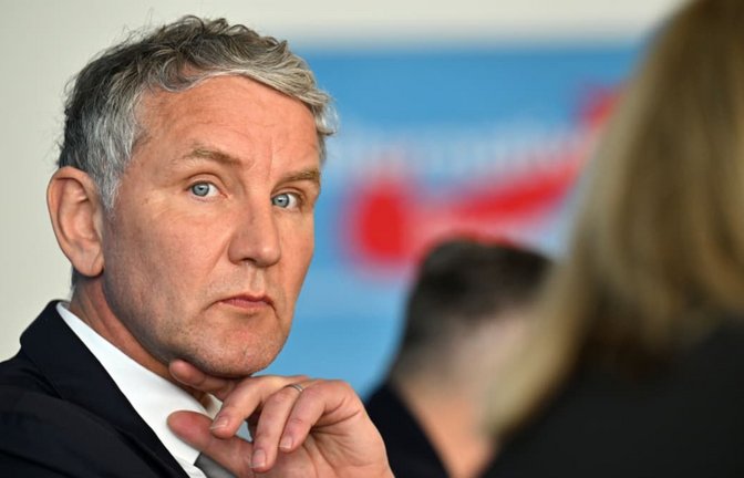 Will den Thüringer CDU-Ministerpräsidenten Mario Voigt stürzen: AfD-Landesfraktionschef Björn Höcke<span class='image-autor'>dpa</span>