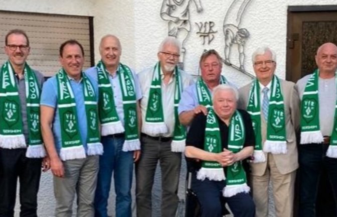 Geehrte des VfR Sersheim bei der diesjährigen Hauptversammlung. <span class='image-autor'>Foto: p</span>
