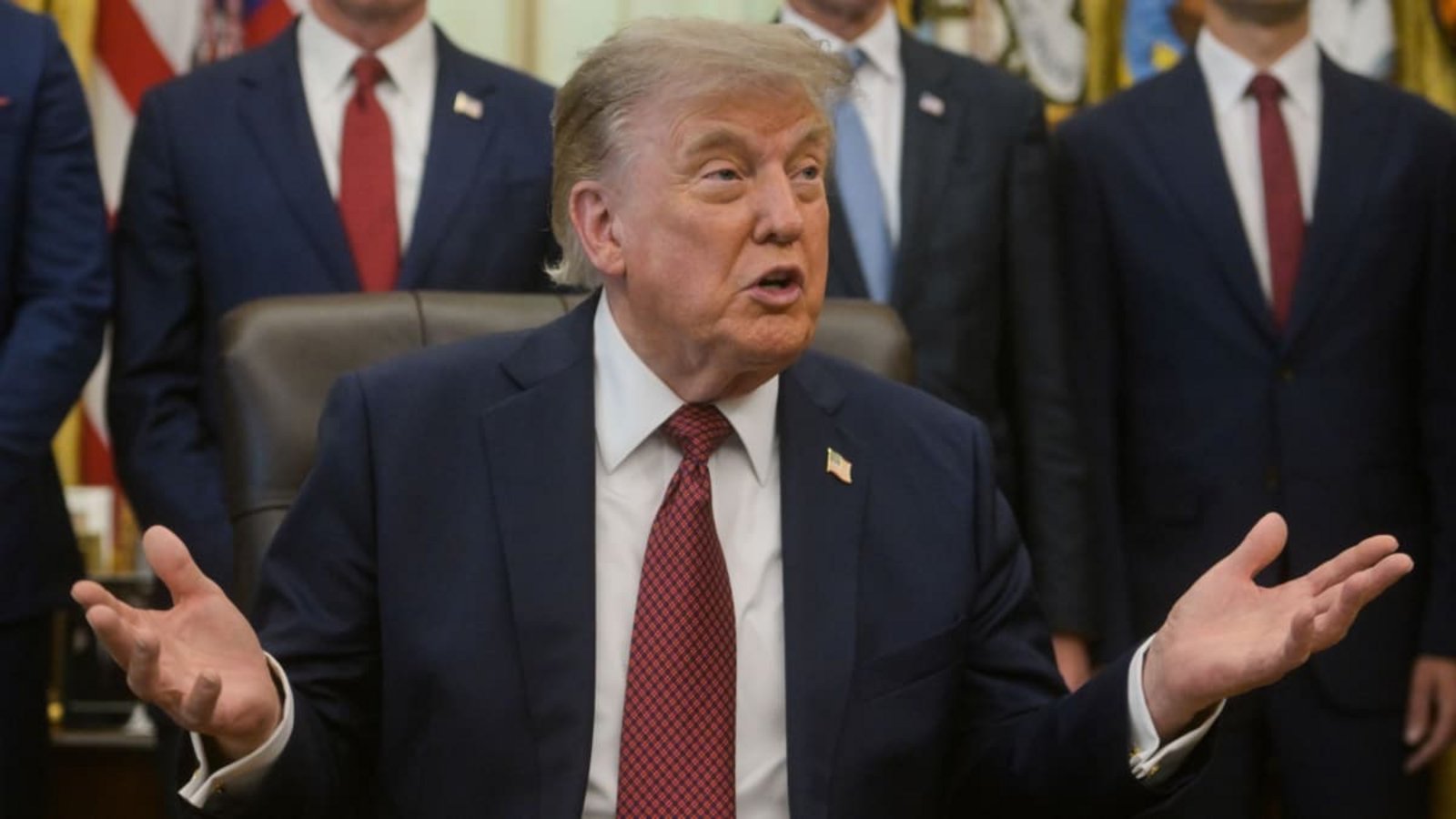 Neuer Anlauf für US-Präsident Trump: Er will das US-Geburtsrecht einschränken. (Archivfoto)Rod Lamkey/FR172078 AP/AP/dpa