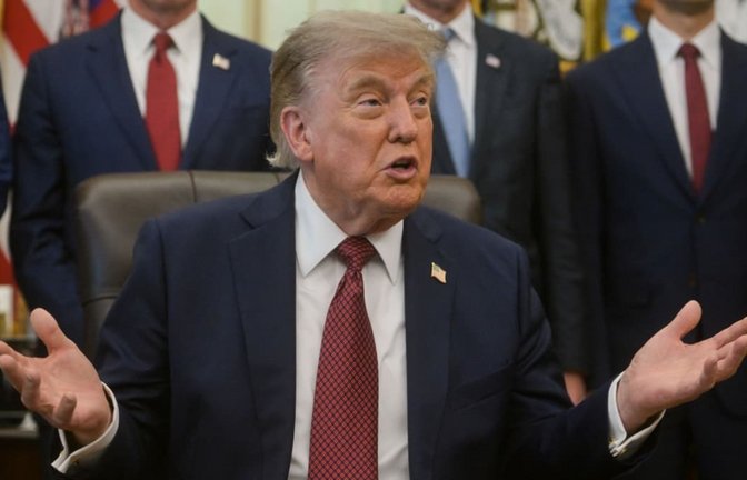Neuer Anlauf für US-Präsident Trump: Er will das US-Geburtsrecht einschränken. (Archivfoto)<span class='image-autor'>Rod Lamkey/FR172078 AP/AP/dpa</span>