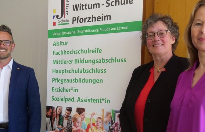 Wollen mit einem neuen Bildungsgang die Betreuung in Kindertageseinrichtungen stärken (von links): Peter Boch, Ulrike Kagerhuber und Martina Lehmann.  <span class='image-autor'>Foto: Friedrich</span>