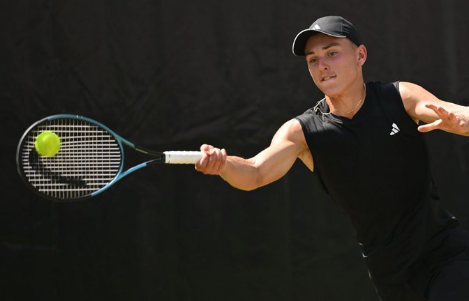Justin Engel musste seine Teilnahme am Tennisturnier in Stuttgart kurzfristig absagen.<span class='image-autor'>Foto: Marijan Murat/dpa/Marijan Murat</span>