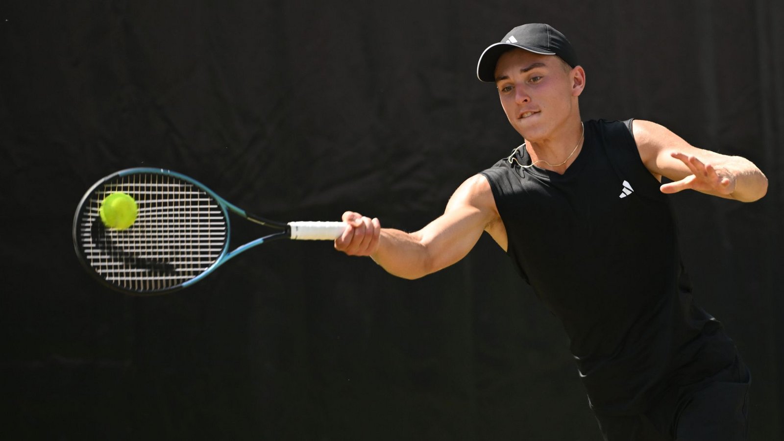 Justin Engel musste seine Teilnahme am Tennisturnier in Stuttgart kurzfristig absagen.Foto: Marijan Murat/dpa/Marijan Murat Justin Engel musste seine Teilnahme am Tennisturnier in Stuttgart kurzfristig absagen.Foto: Marijan Murat/dpa/Marijan Murat