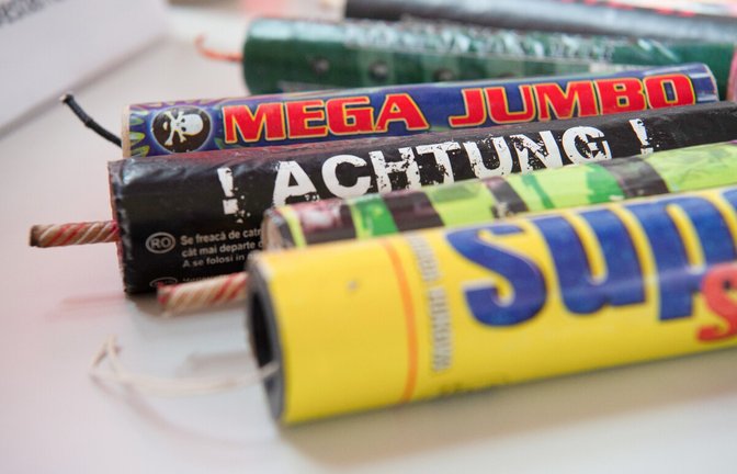 Die sichergestellten Böller sind nur etwas für geschulte Pyrotechniker.<span class='image-autor'>Foto: dpa</span>
