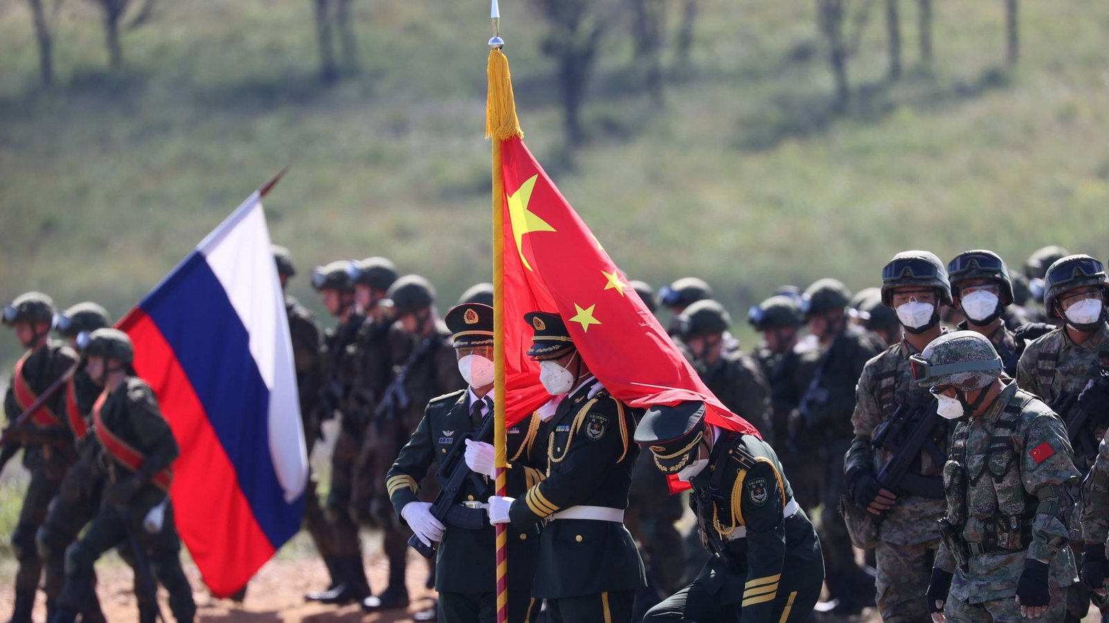 In der Vergangenheit gab es mehrere gemeinsame Militärmanöver von China und Russland. (Archivbild)Foto: imago//Yuri Smityuk In der Vergangenheit gab es mehrere gemeinsame Militärmanöver von China und Russland. (Archivbild)Foto: imago//Yuri Smityuk
