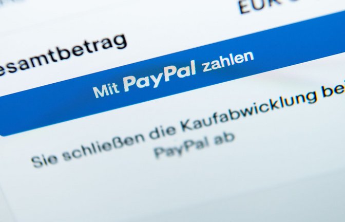 Bei Paypal ist ein Sicherheitssystem ausgefallen.<span class='image-autor'>Foto: Silas Stein/dpa/Silas Stein</span>
