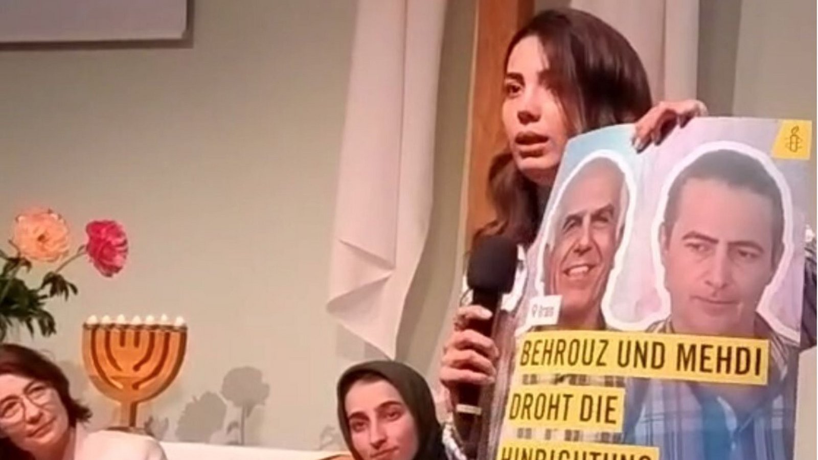 Maryam Hassani, Tochter des von der Hinrichtung im Iran bedrohten Mehdi Hassani, appelliert an die Bundesregierung.Foto: privat Maryam Hassani, Tochter des von der Hinrichtung im Iran bedrohten Mehdi Hassani, appelliert an die Bundesregierung.Foto: privat