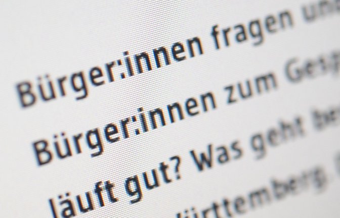 Gender-Sonderzeichen sind in bayerischen Schulen und öffentlichen Einrichtungen künftig verboten.<span class='image-autor'>Foto: dpa/Marijan Murat</span>
