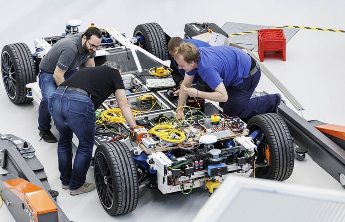 In Vaihingen denken Forscher über das Auto ganz neu nach.<span class='image-autor'>Foto: Lichtgut/Julian Rettig</span>