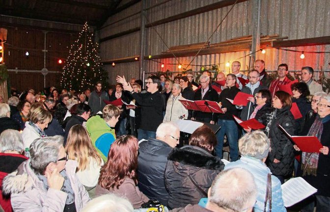 Benefizkonzert auf dem Leonhardshof in Sachsenheim. Foto: Gergen