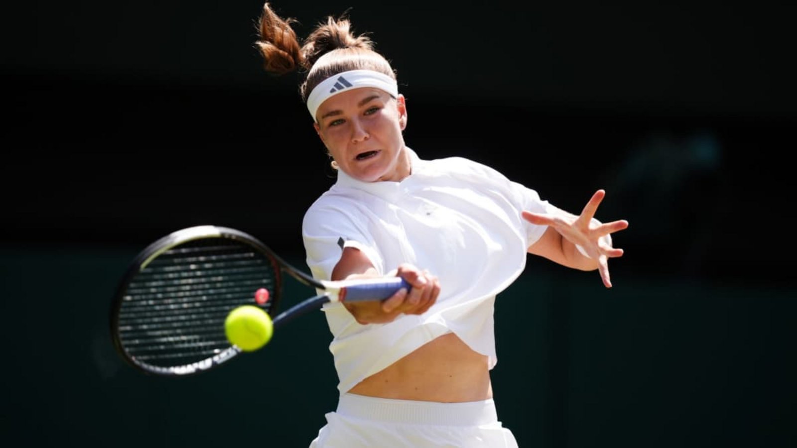 Karolina Muchova steht im Wimbledon-Finale der Frauen.Mike Egerton/PA Wire/dpa