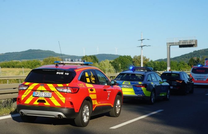 Auf der B10 ereignete sich am Sonntagabend (12.07.2026) ein schwerer Unfall.<span class='image-autor'>SDMG / Woelfl</span>