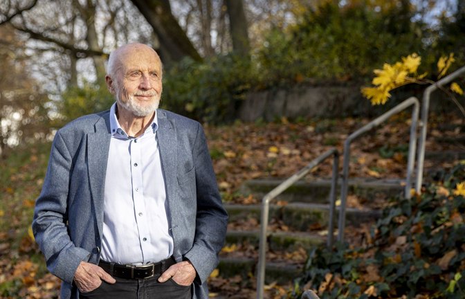 Friedemann Müller setzt sich für einen globalen Emissionshandel ein.<span class='image-autor'>Foto: gut/Julian Rettig</span>