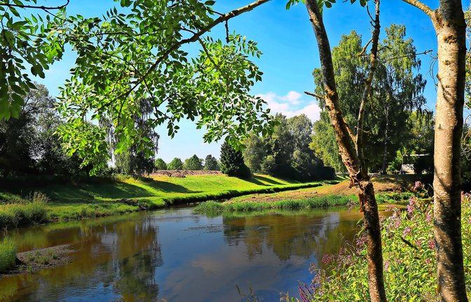 Der Zusammenfluss von Brigach und Breg bei Donaueschingen<span class='image-autor'>Foto: imago/Werner Thoma</span>