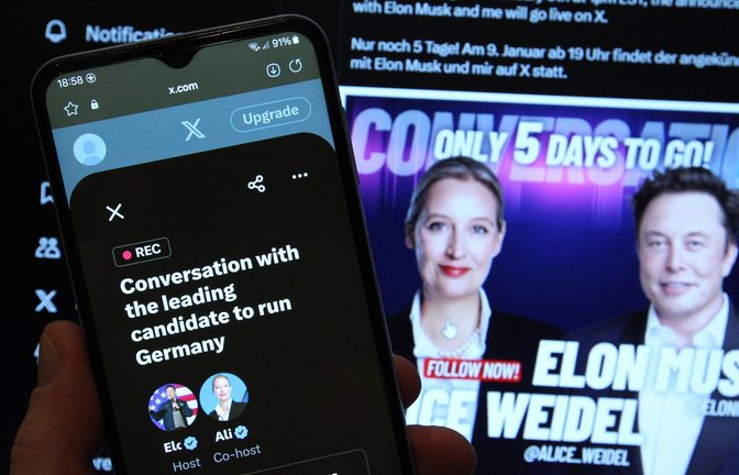 Von Elon Musk kommt digitale Unterstützung für die AfD<span class='image-autor'>Foto: IMAGO/Hanno Bode</span>
