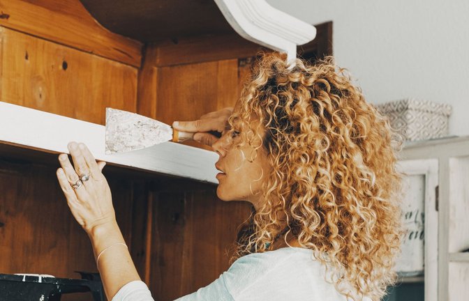 Den alten Schrank selber ausbessern – gute Idee!<span class='image-autor'>Foto: /Simona</span>