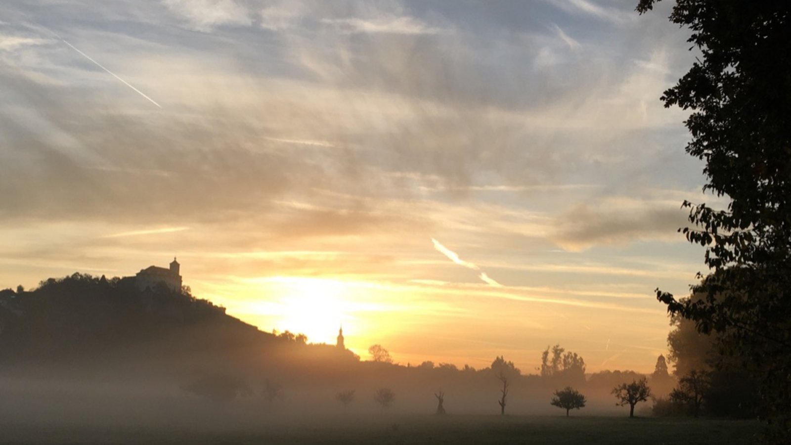 Morgenstimmung über Vaihingen. Foto: Urban