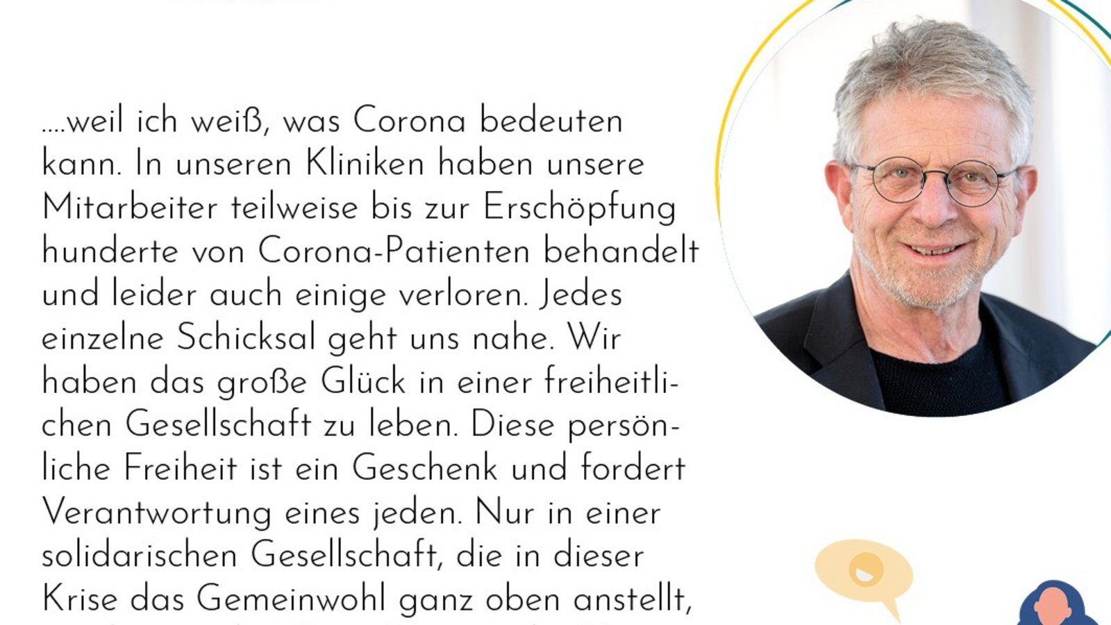 Mit dabei – der Chef der Regionalen Kliniken Holding, Prof. Dr. Jörg Martin. Foto: p Mit dabei – der Chef der Regionalen Kliniken Holding, Prof. Dr. Jörg Martin. Foto: p