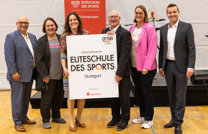 Die Freude über die "Eliteschule des Sports" in Ludwigsburg ist groß. Foto: DOSB