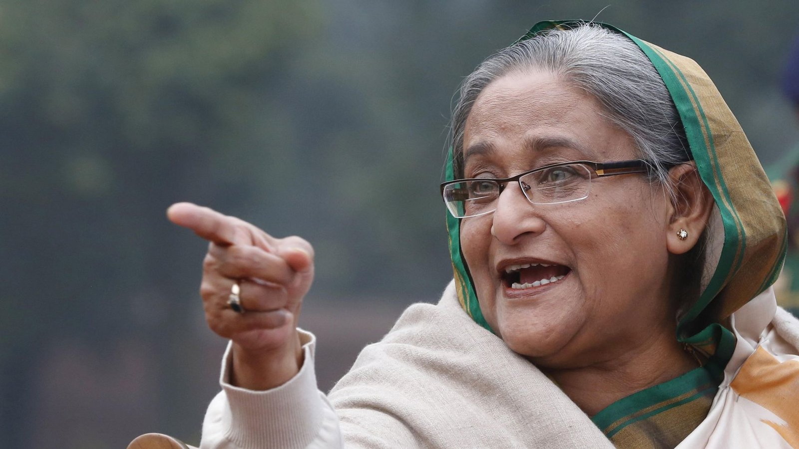 Premier Sheikh Hasina hat ihr Land verlassen.Foto: dpa/Rajesh Kumar Singh Premier Sheikh Hasina hat ihr Land verlassen.Foto: dpa/Rajesh Kumar Singh