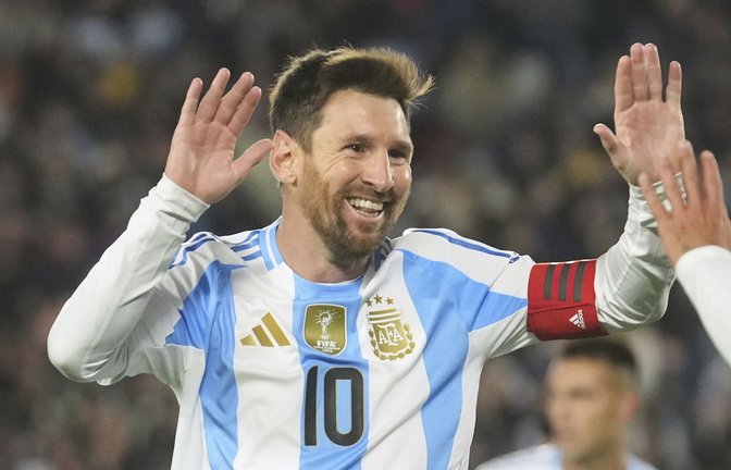 Fußballsuperstar Lionel Messi und seine Teamkollegen haben eine Alternative zur Finalissima gefunden (Archivfoto).<span class='image-autor'>Foto: Gustavo Garello/AP/dpa/Gustavo Garello</span>
