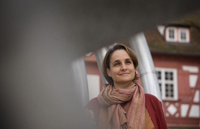 Die Glückstrainerin Myriam Meier<span class='image-autor'>Foto: Gottfried Stoppel</span>