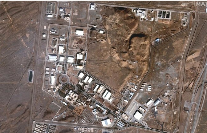 Die iranische Atomanlage in Natanz vor den ersten Bombardierungen im Jahr 2025.<span class='image-autor'>Foto: dpa/AP</span>