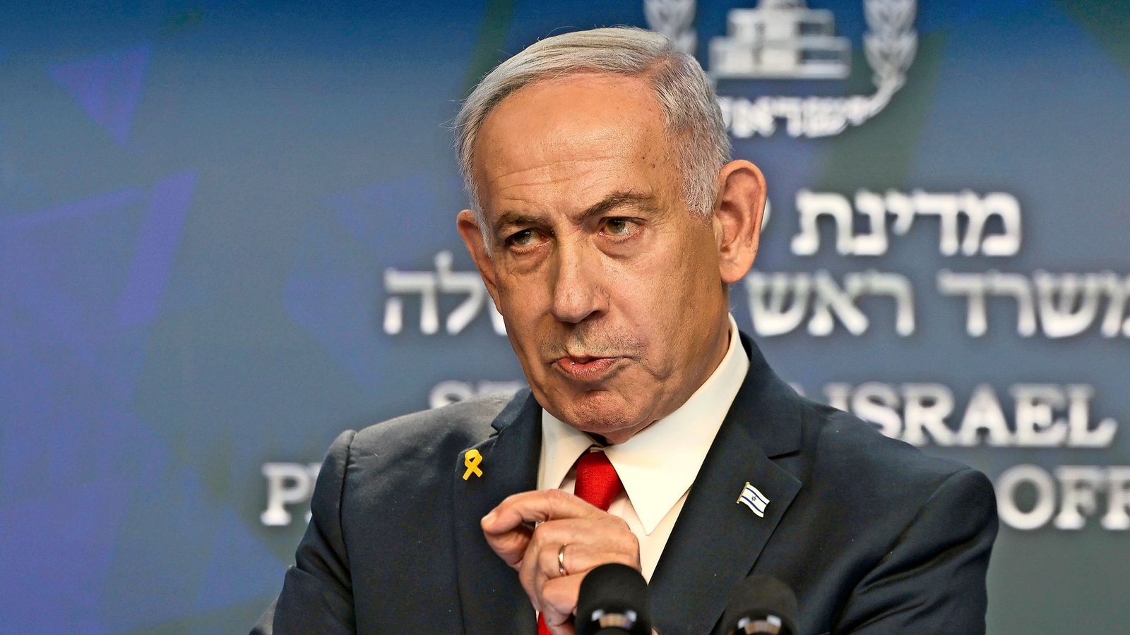 Benjamin Netanjahu. Israels Parlament verlängert Gesetz für Sendeverbote ausländischer Medien (Symbolfoto).Foto: Ronen Zvulun/Pool Reuters/dpa/Ronen Zvulun Benjamin Netanjahu. Israels Parlament verlängert Gesetz für Sendeverbote ausländischer Medien (Symbolfoto).Foto: Ronen Zvulun/Pool Reuters/dpa/Ronen Zvulun