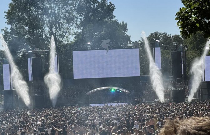 Tausende Techno-Fans kamen am Samstag im Sindelfinger Badepark auf ihre Kosten.<span class='image-autor'>Frank Dettenmeyer</span>