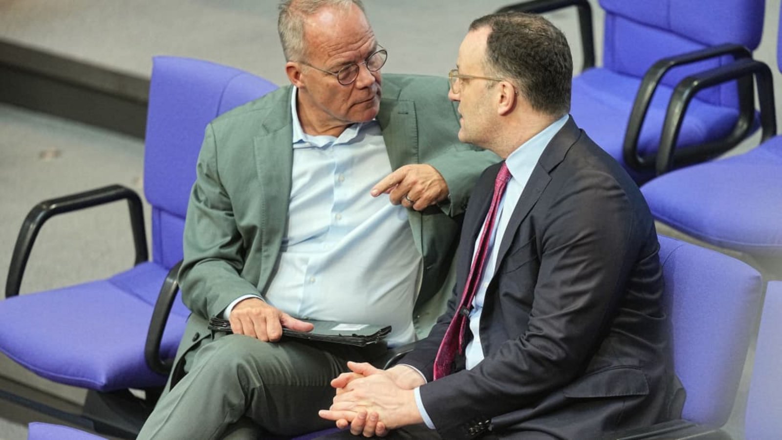 SPD-Fraktionschef Matthias Miersch und Jens Spahn haben zuletzt gut zusammengearbeitet.Michael Kappeler/dpa SPD-Fraktionschef Matthias Miersch und Jens Spahn haben zuletzt gut zusammengearbeitet.Michael Kappeler/dpa