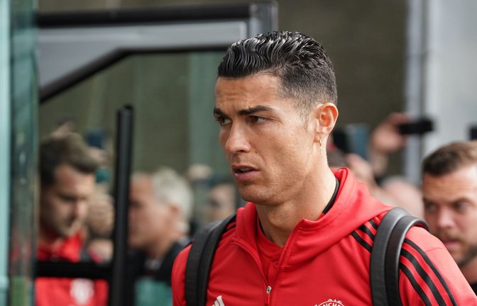 Cristiano Ronaldo von Manchester United ist laut Medienberichten erneut nicht beim Training gewesen.<span class='image-autor'>Foto: Gareth Fuller/PA Wire/dpa</span>