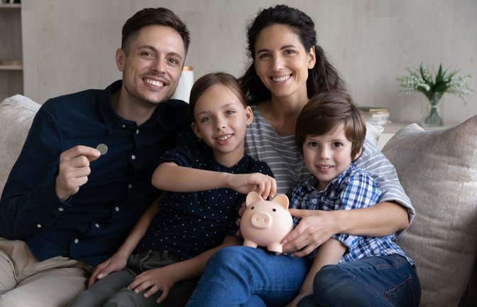Im November kommt das Kindergeld an den folgenden Terminen.<span class='image-autor'>Foto: fizkes / shutterstock.com</span>