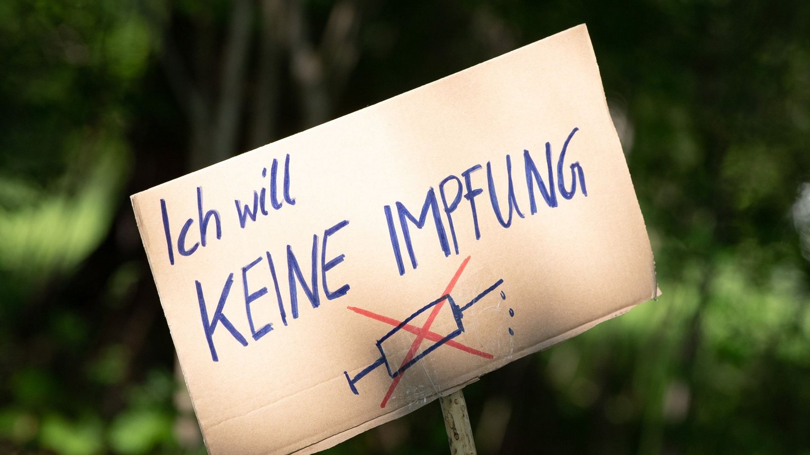 Wissenschaftliche Argumente überzeugen längst nicht alle.Foto: dpa/Sebastian Kahnert