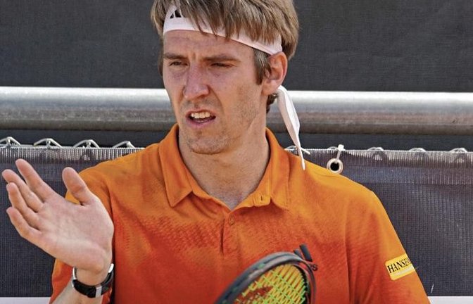 Die Pause, bis Cedrik-Marcel Stebe wieder zu einem Spiel auf den Tennisplatz darf, wird aktuell etwas länger sein. Alle Turniere bis zum 7. Juni sind abgesagt. Foto: Archiv/Nachreiner
