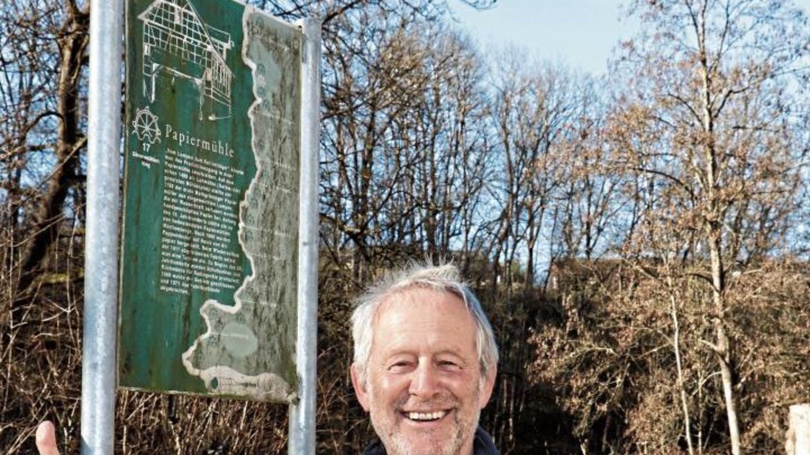 Bernd Schlegel freut sich sehr über die Innovationsförderung für den neuen Theaterspaziergang des TudD bei der alten Papiermühle im Glemstal. Foto: Gergen Bernd Schlegel freut sich sehr über die Innovationsförderung für den neuen Theaterspaziergang des TudD bei der alten Papiermühle im Glemstal. Foto: Gergen