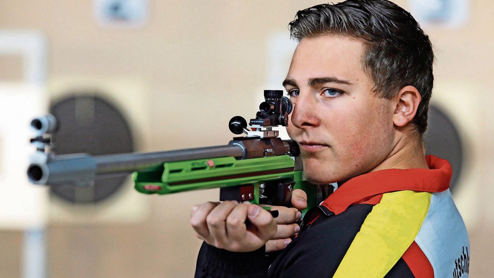 Erfolgreicher Kleinkaliberschütze: André Link hat bereits die Olympischen Spiele 2020 in Tokio im Visier. Foto: Baumann Erfolgreicher Kleinkaliberschütze: André Link hat bereits die Olympischen Spiele 2020 in Tokio im Visier. Foto: Baumann