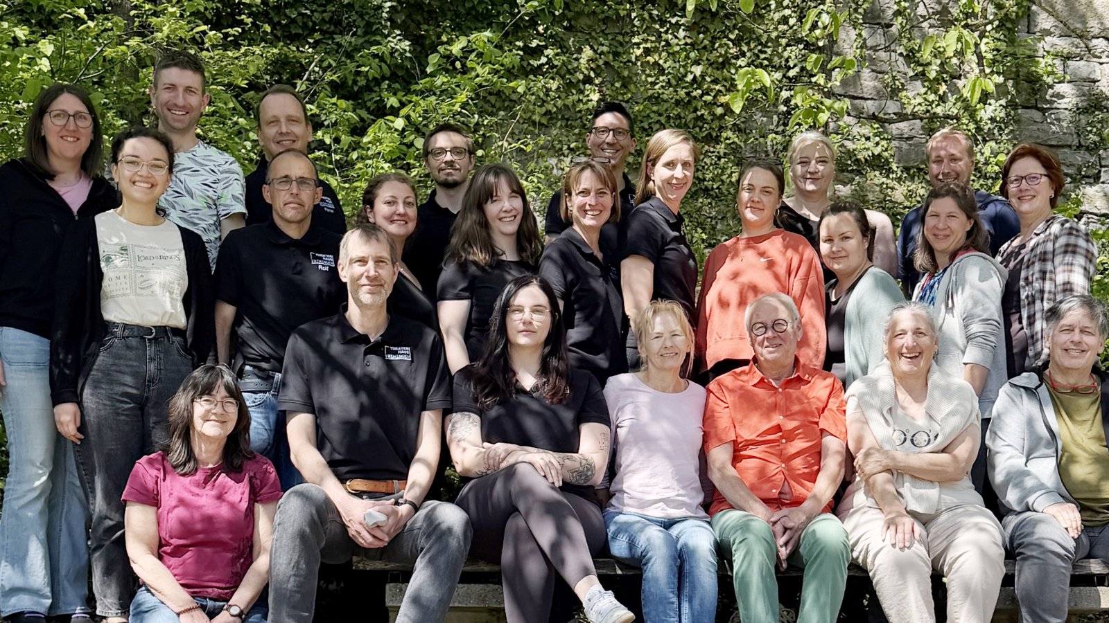 Theaterhaus Vaihingen Probenwochenende Schauspielerei Ensemble Foto:p