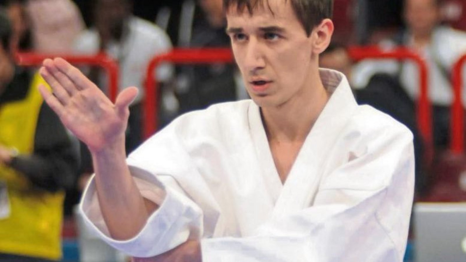 Michael Lesic hat bei der Karate-WM der Kämpfer mit Behinderung den zweiten Platz belegt. Damit steigerte sich der Vaihinger gegenüber der deutschen Meisterschaft deutlich.  Foto: Archiv/Grüner