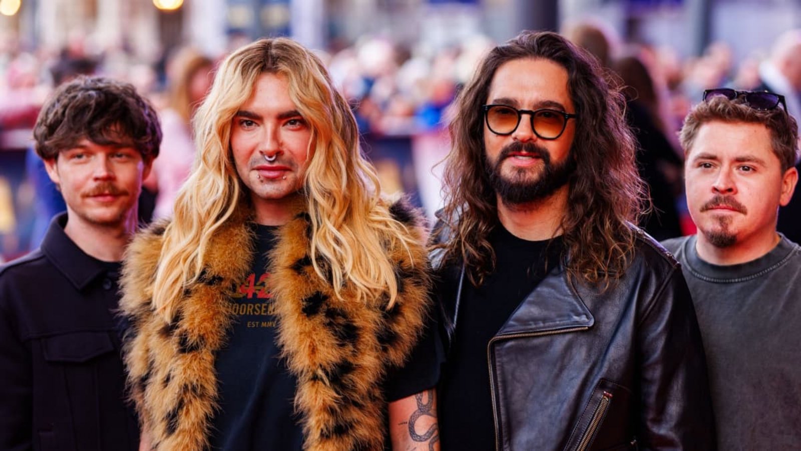 Unter anderem werden Tokio Hotel beim Happiness Festival zu sehen sein. Es ist der einzige Festivalauftritt der Band in diesem Jahr.Philipp von Ditfurth/dpa Unter anderem werden Tokio Hotel beim Happiness Festival zu sehen sein. Es ist der einzige Festivalauftritt der Band in diesem Jahr.Philipp von Ditfurth/dpa