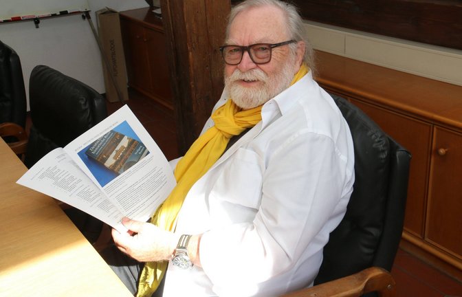 „Das größte Mittel zur Selbstverteidigung der Demokratie ist Bildung“: Wolfgang Bossert. <span class='image-autor'>Foto: Rieger</span>