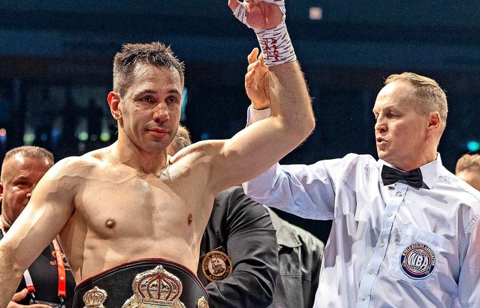 Felix Sturm macht noch einen Kampf – am 11. Juli in der Stuttgarter Porsche-Arena.<span class='image-autor'>Foto: Imago/Christian Kolbert</span>