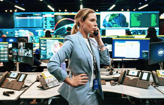 Rebecca Ferguson in  „ A House of Dynamite“<span class='image-autor'>Foto: Netflix/Landmark Media</span>