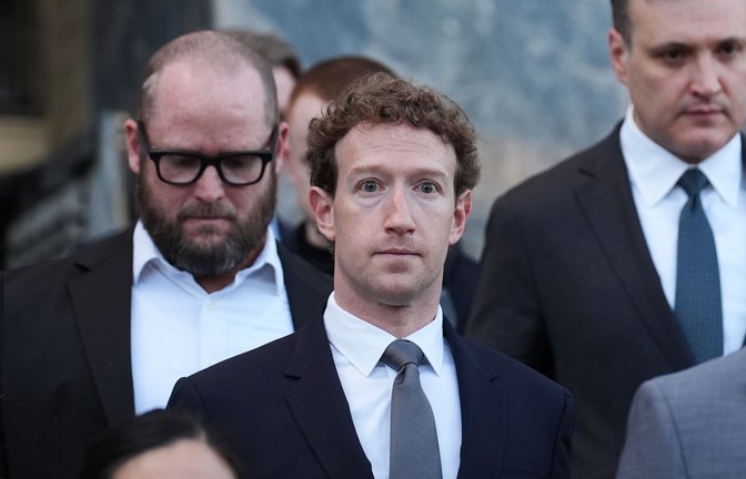 Auch Meta-Chef Mark Zuckerberg wurde in dem Prozess vor Geschworenen befragt. (Archivbild)<span class='image-autor'>Foto: Damian Dovarganes/AP/dpa</span>