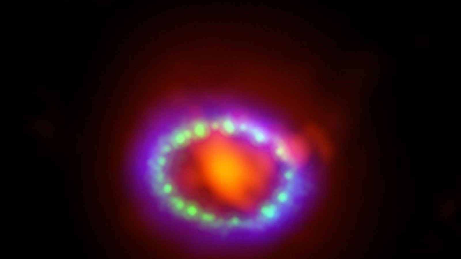Überreste einer Supernova.Foto: ESO Überreste einer Supernova.Foto: ESO