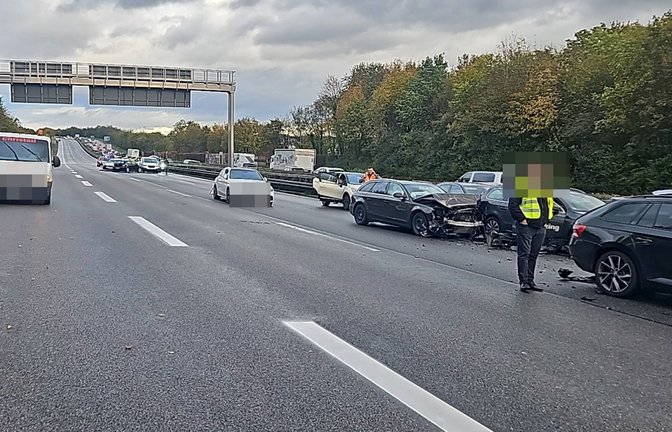 Der Unfall ereignete sich auf der A81 bei Untergruppenbach.<span class='image-autor'>Foto: 7aktuell.de/ Hessenauer/7aktuell.de | Hessenauer</span>