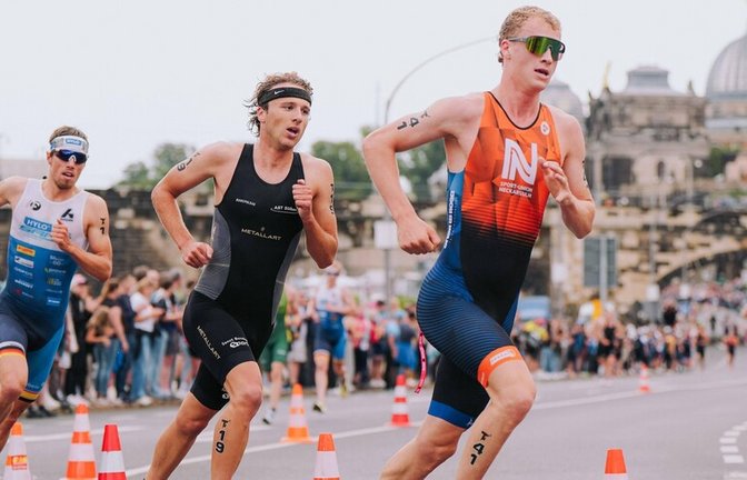 Bei den Finals in Dresden führte der Triathlon mitten durch die Stadt. So soll es auch in Stuttgart sein.<span class='image-autor'>Foto: imago/Lars Neumann</span>