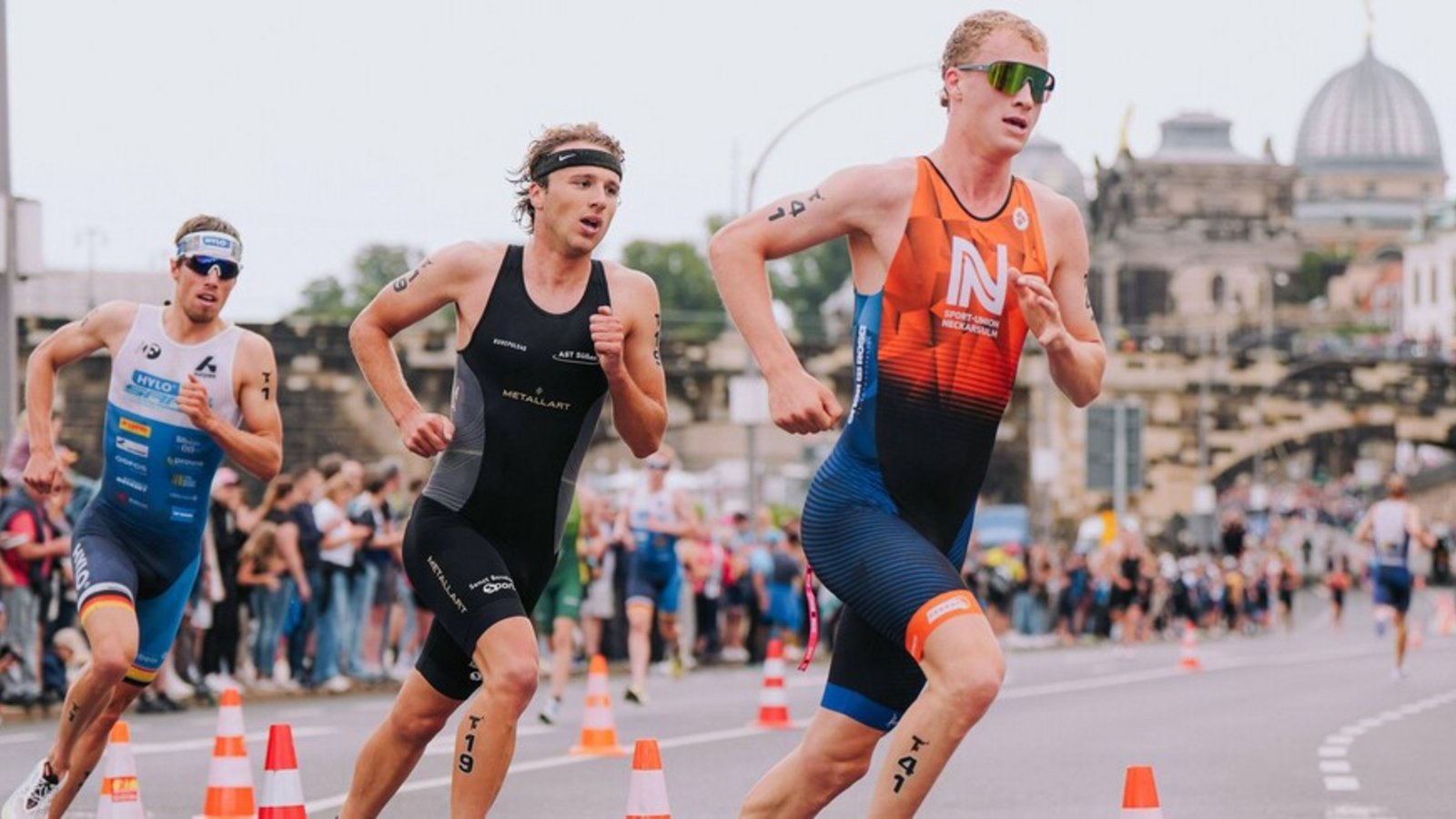 Bei den Finals in Dresden führte der Triathlon mitten durch die Stadt. So soll es auch in Stuttgart sein.Foto: imago/Lars Neumann Bei den Finals in Dresden führte der Triathlon mitten durch die Stadt. So soll es auch in Stuttgart sein.Foto: imago/Lars Neumann